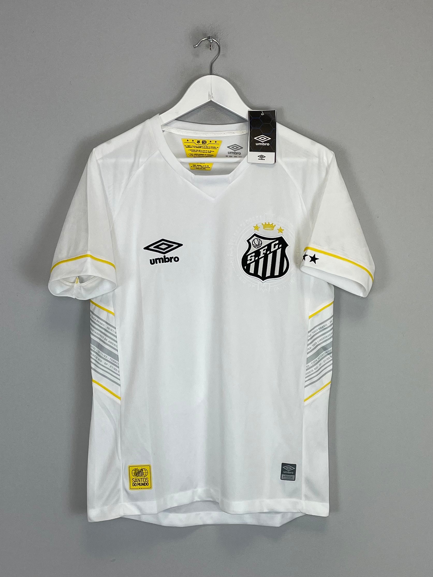 2022/23 SANTOS BASER #10 *BNWT* HOME SHIRT (S) UMBRO