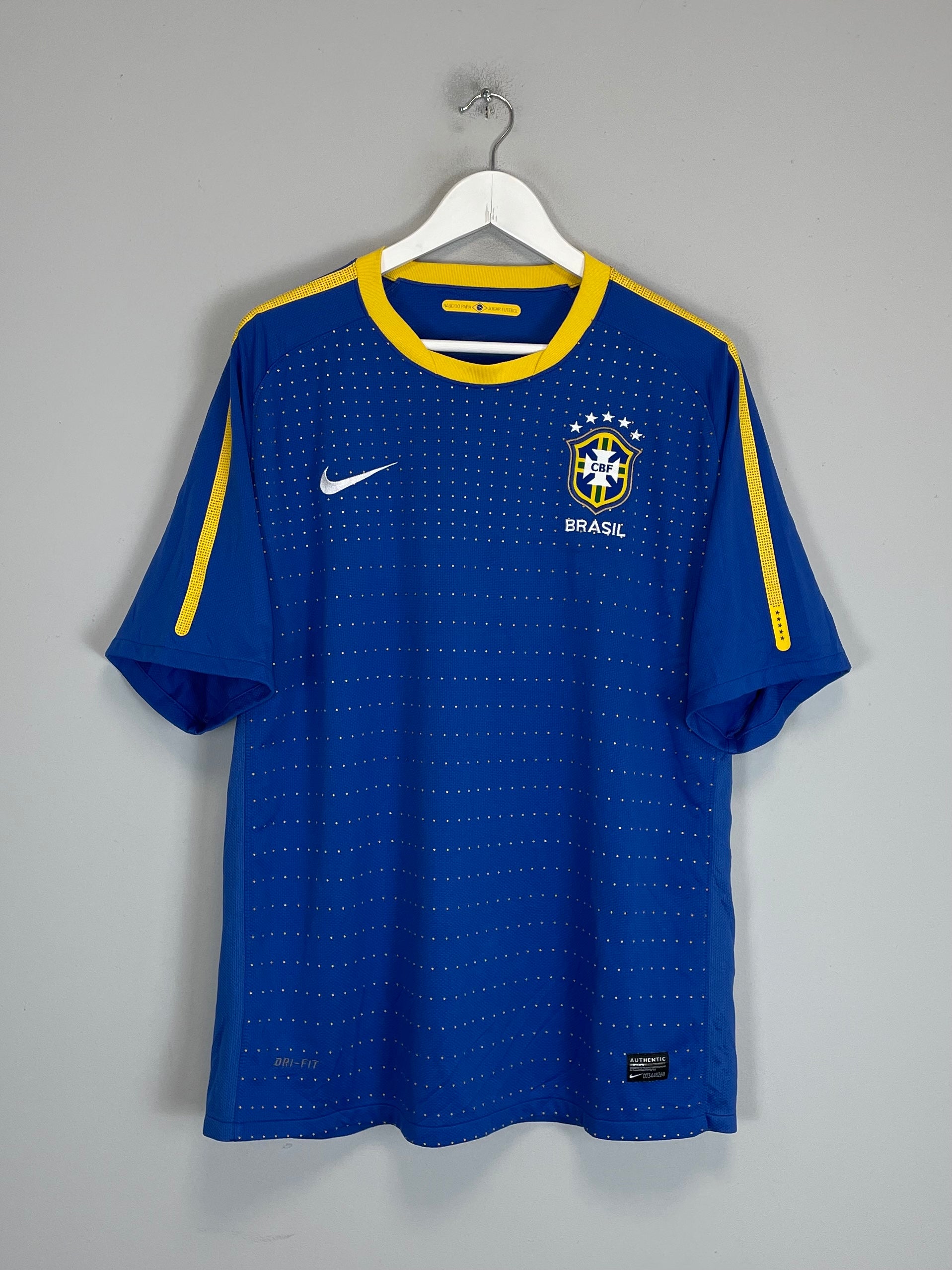 2010/11 BRAZIL AWAY SHIRT (XL) NIKE