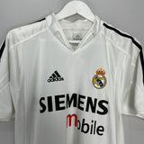 2004/05 REAL MADRID OWEN #11 *SIGNED* HOME SHIRT (S) ADIDAS