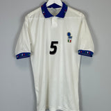 1994 ITALY MALDINI #5 AWAY SHIRT (L) DIADORA