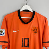 2010/11 NETHERLANDS SNEIJDER #10 HOME SHIRT (XL) NIKE