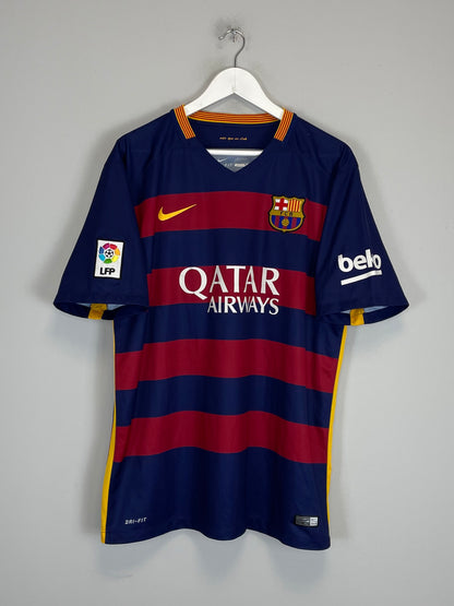 2015/16 BARCELONA MESSI #10 HOME SHIRT (XL) NIKE