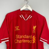 2013/14 LIVERPOOL GERRARD #8 HOME SHIRT (L) NEW BALANCE