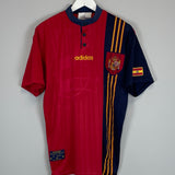 1996/98 SPAIN HOME SHIRT (M) ADIDAS