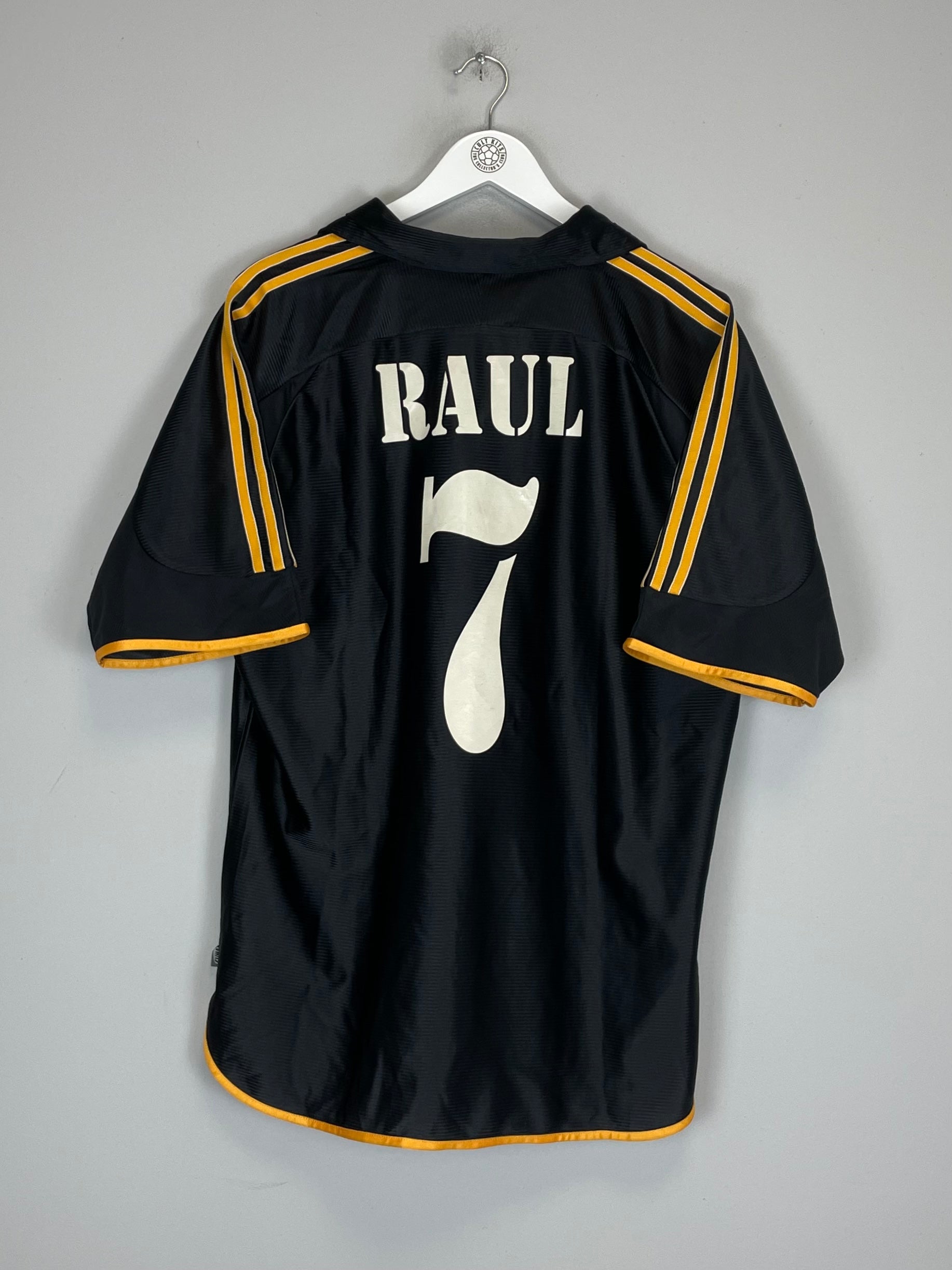 1998/00 REAL MADRID RAUL #7 AWAY SHIRT (L) ADIDAS