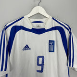 2004/05 GREECE CHARISTEAS #9 HOME SHIRT (M) ADIDAS