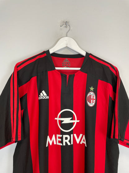 2003/04 AC MILAN KAKA #22 *PLAYER ISSUE* HOME SHIRT (L) NIKE