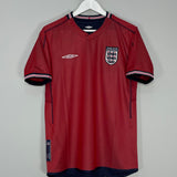 2002/04 ENGLAND AWAY SHIRT (M) UMBRO