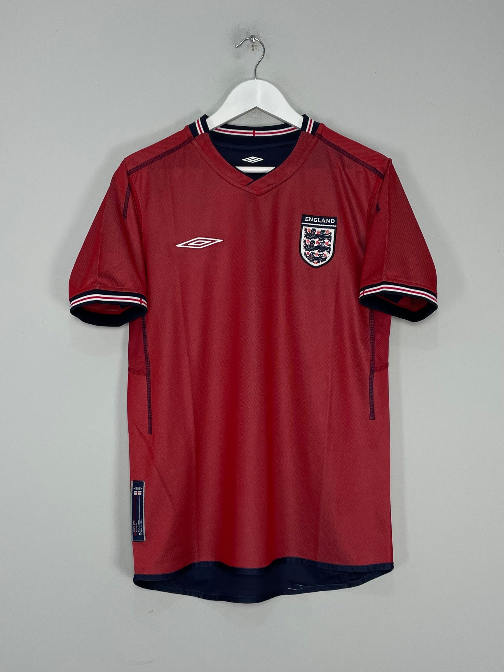 2002/04 ENGLAND AWAY SHIRT (M) UMBRO