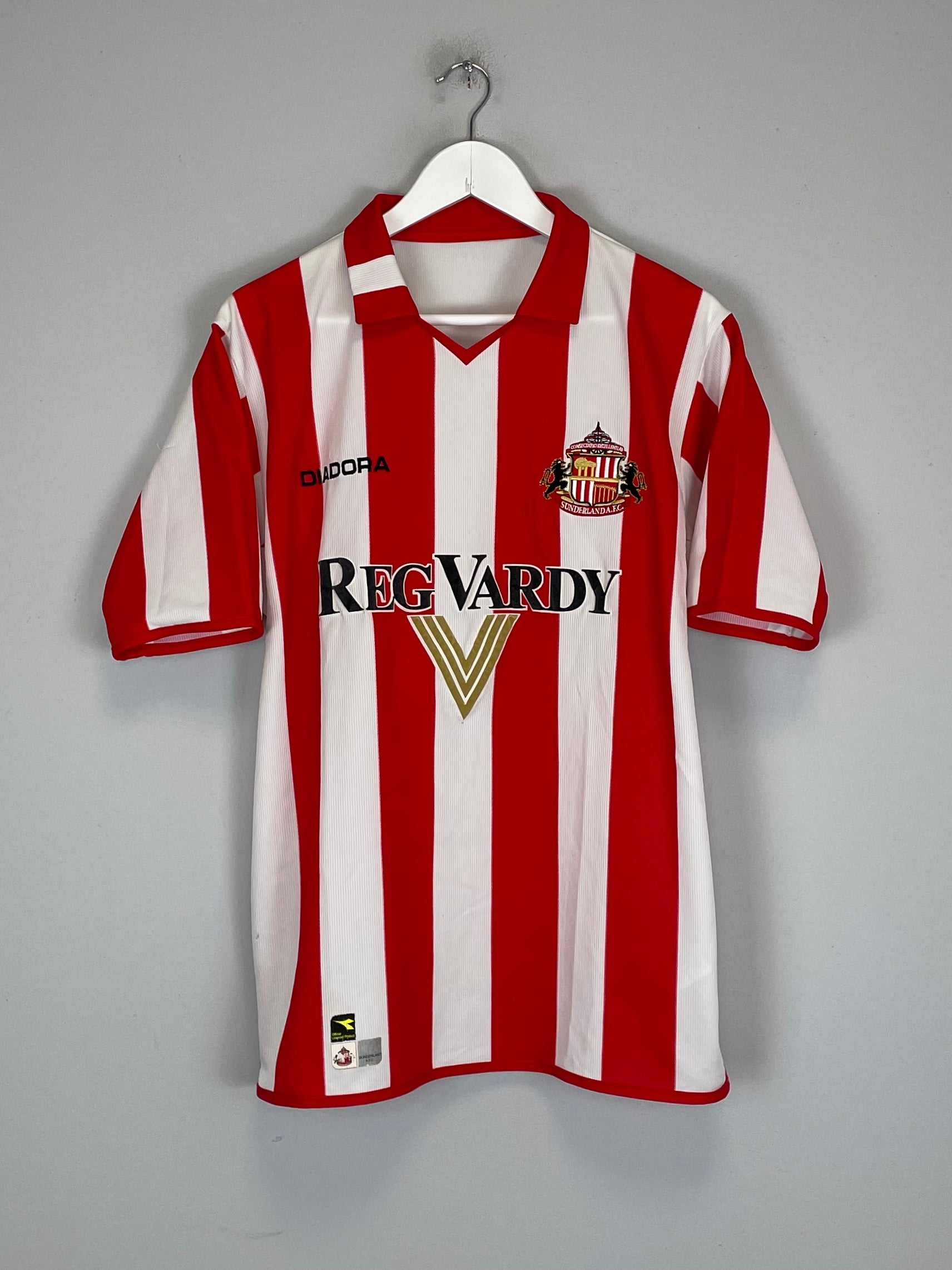 2004/05 SUNDERLAND HOME SHIRT (M) DIADORA