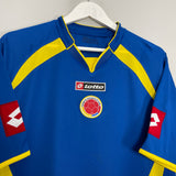 2007/09 COLOMBIA AWAY SHIRT (L) LOTTO