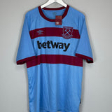 2020/21 WEST HAM ANTONIO #30 *BNWT* AWAY SHIRT (XXXL) UMBRO