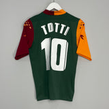 2005/06 ROMA TOTTI #10 AWAY SHIRT (M) DIADORA