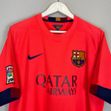 2014/15 BARCELONA MESSI #10 AWAY SHIRT (XL) NIKE