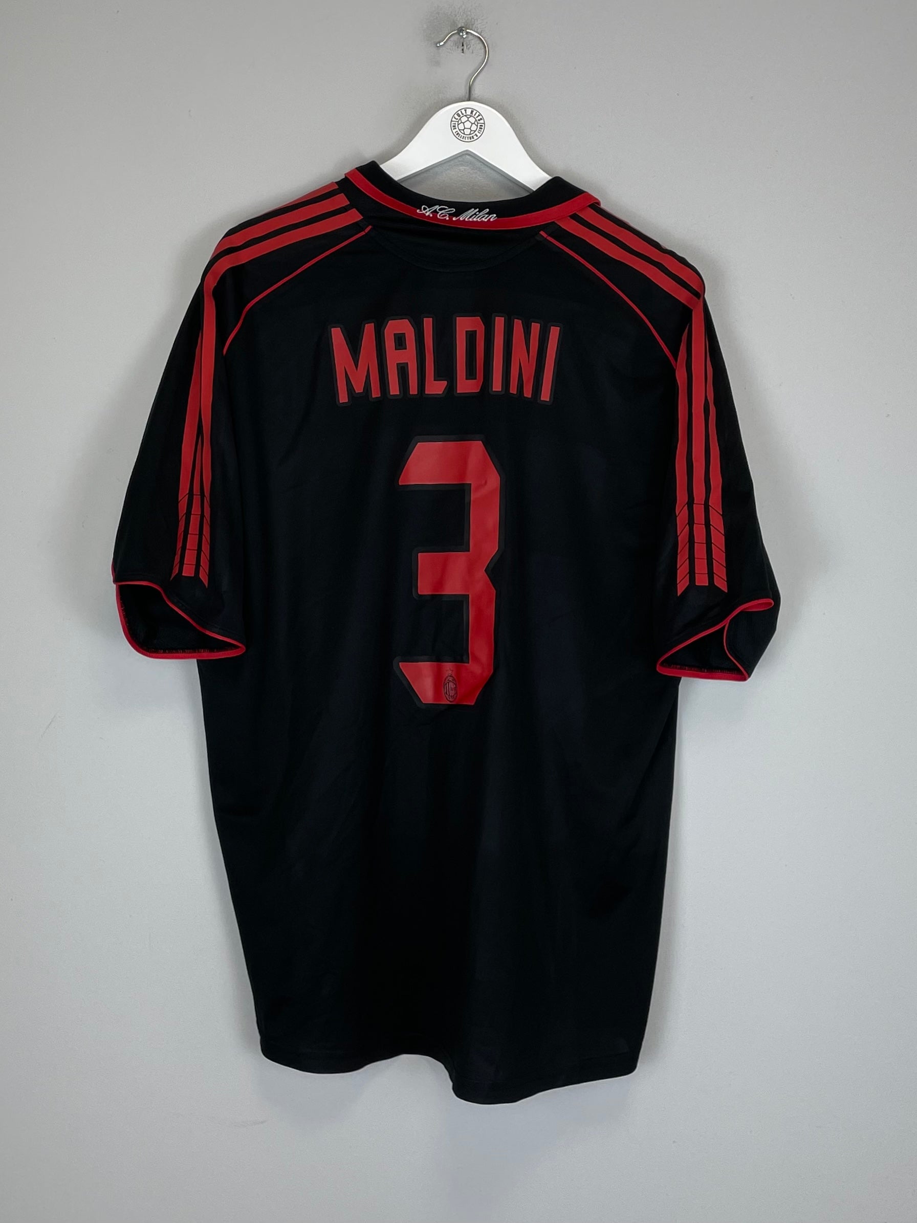 2005/06 AC MILAN MALDINI #3 THIRD SHIRT (XL) ADIDAS