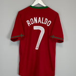 2012/13 PORTUGAL RONALDO #7 HOME SHIRT (L) NIKE