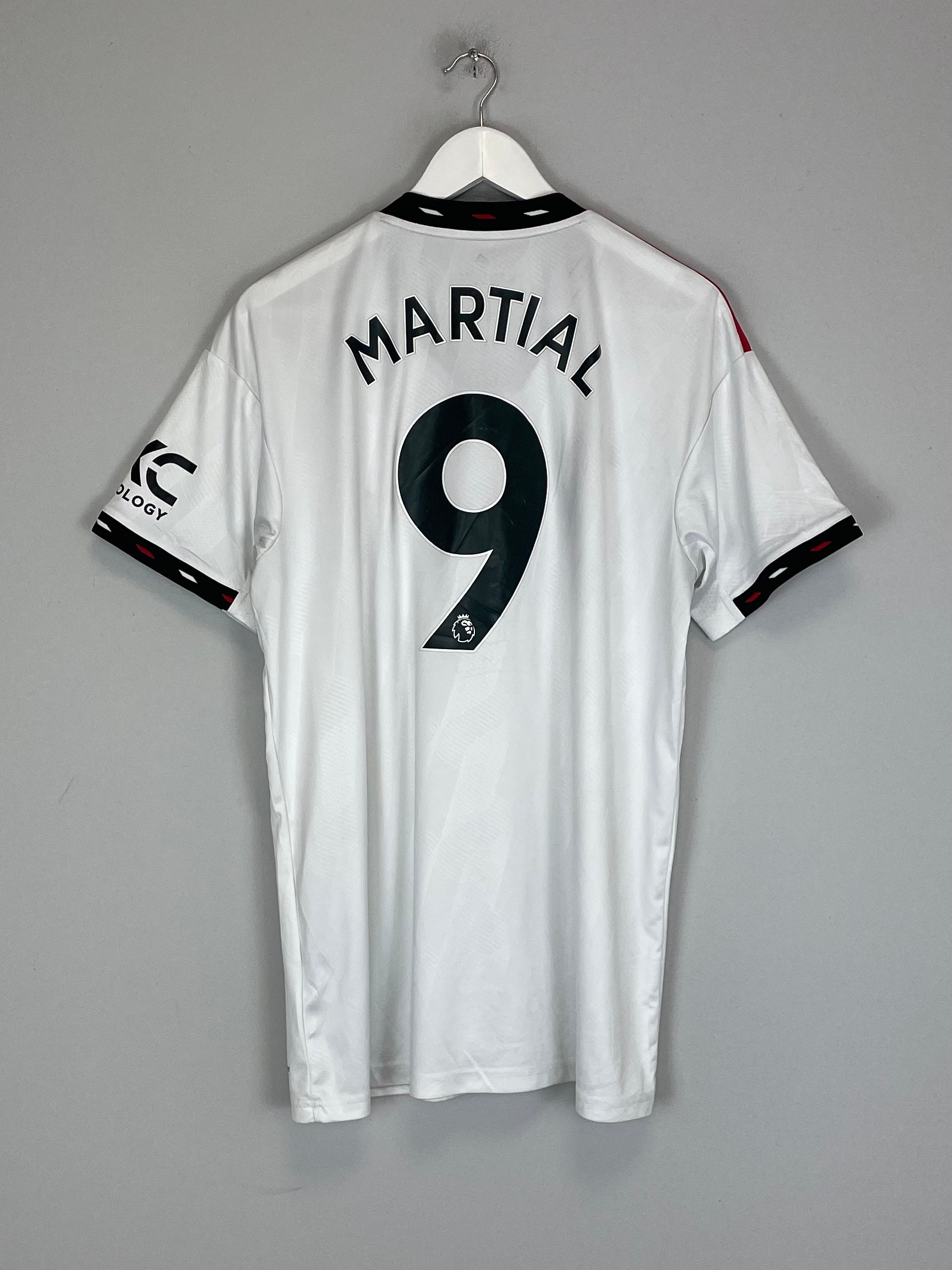 2022/23 MANCHESTER UNITED MARTIAL #9 AWAY SHIRT (L) ADIDAS