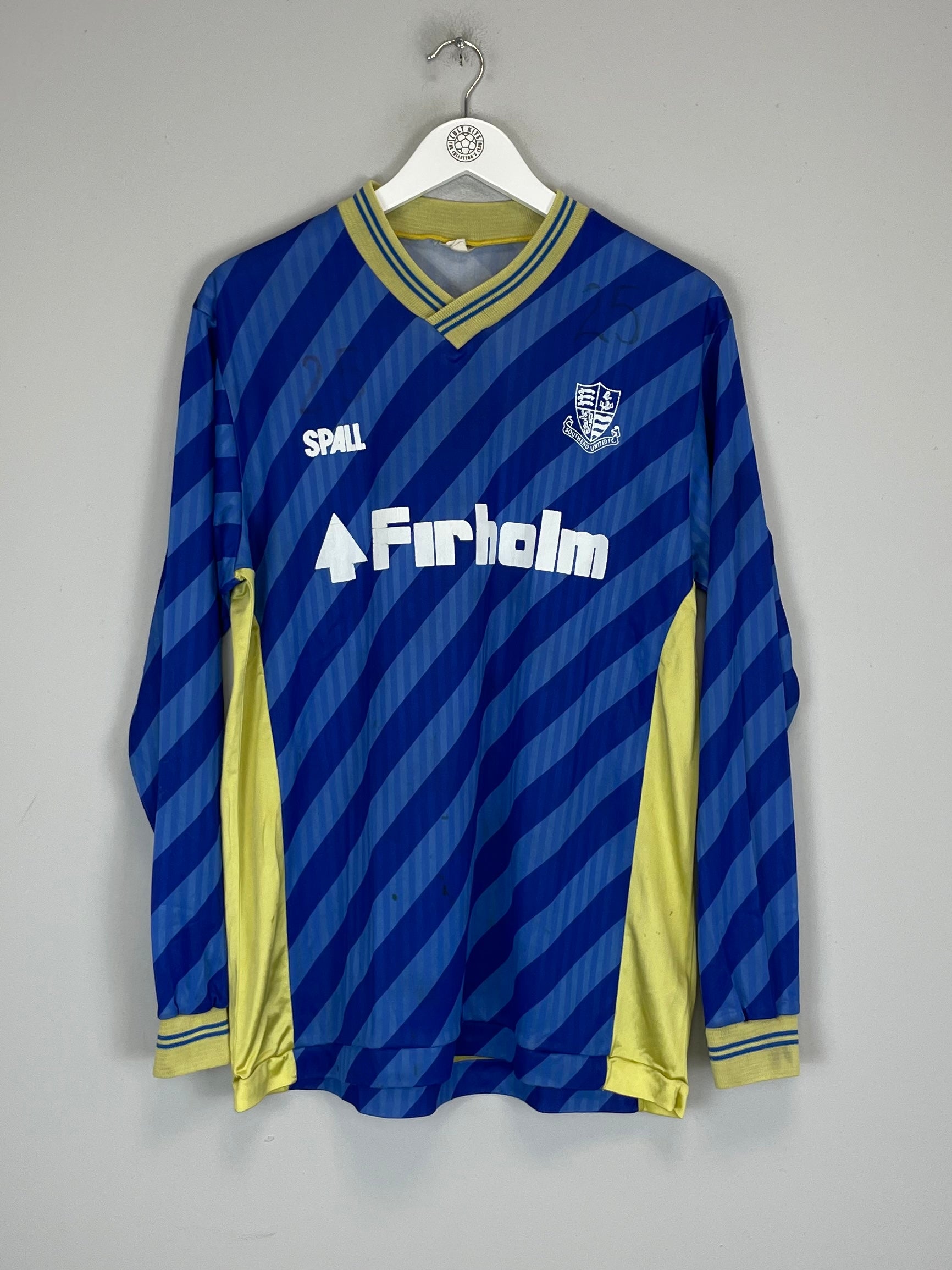 1988/89 SOUTHEND UNITED HOME SHIRT (L) SPALL