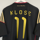 2010/11 GERMANY KLOSE #11 AWAY SHIRT (XL) ADIDAS