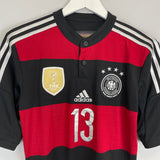 2014/15 GERMANY MULLER #13 AWAY SHIRT (S) ADIDAS