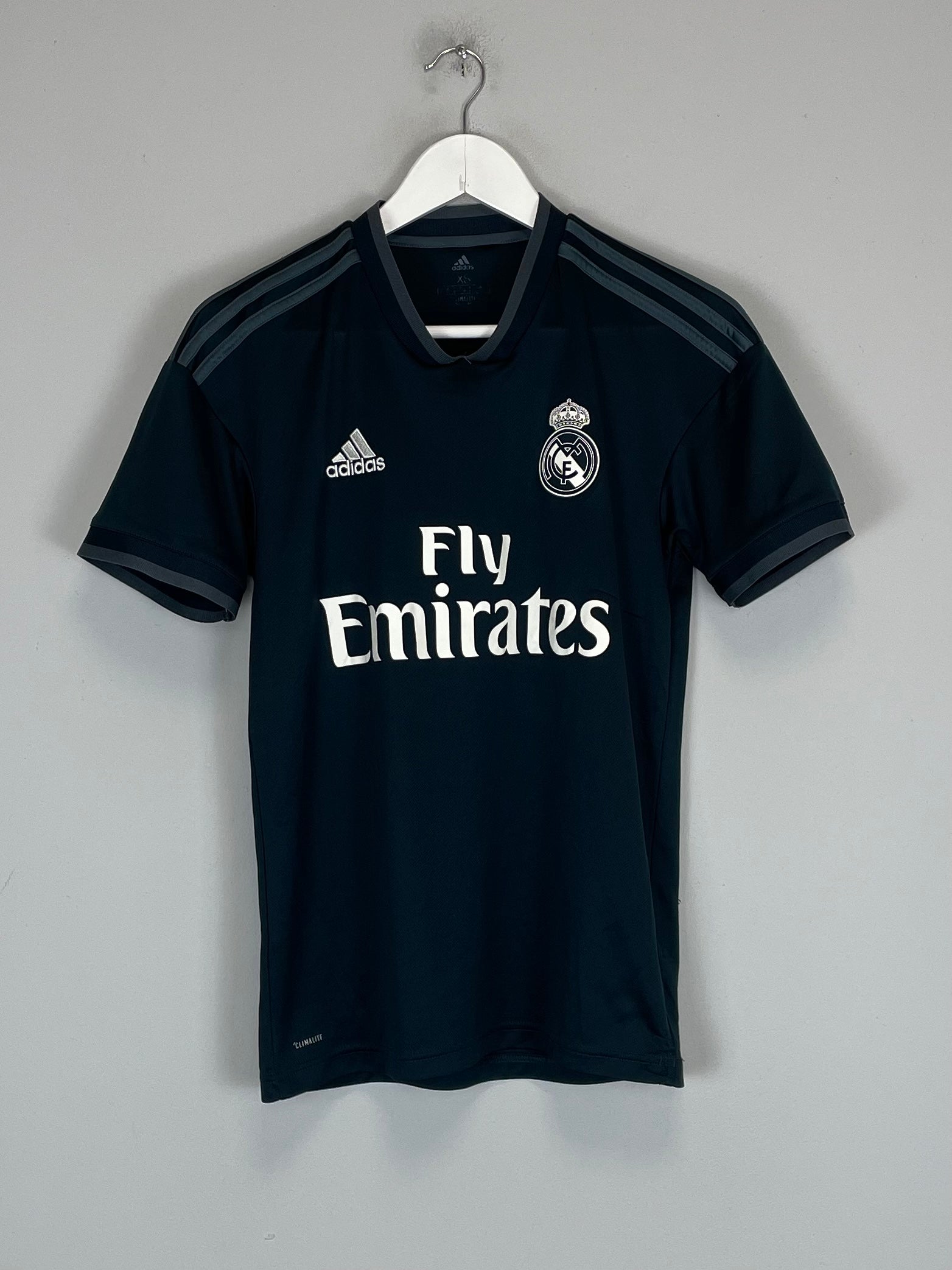 2018/19 REAL MADRID AWAY SHIRT (XS) ADIDAS