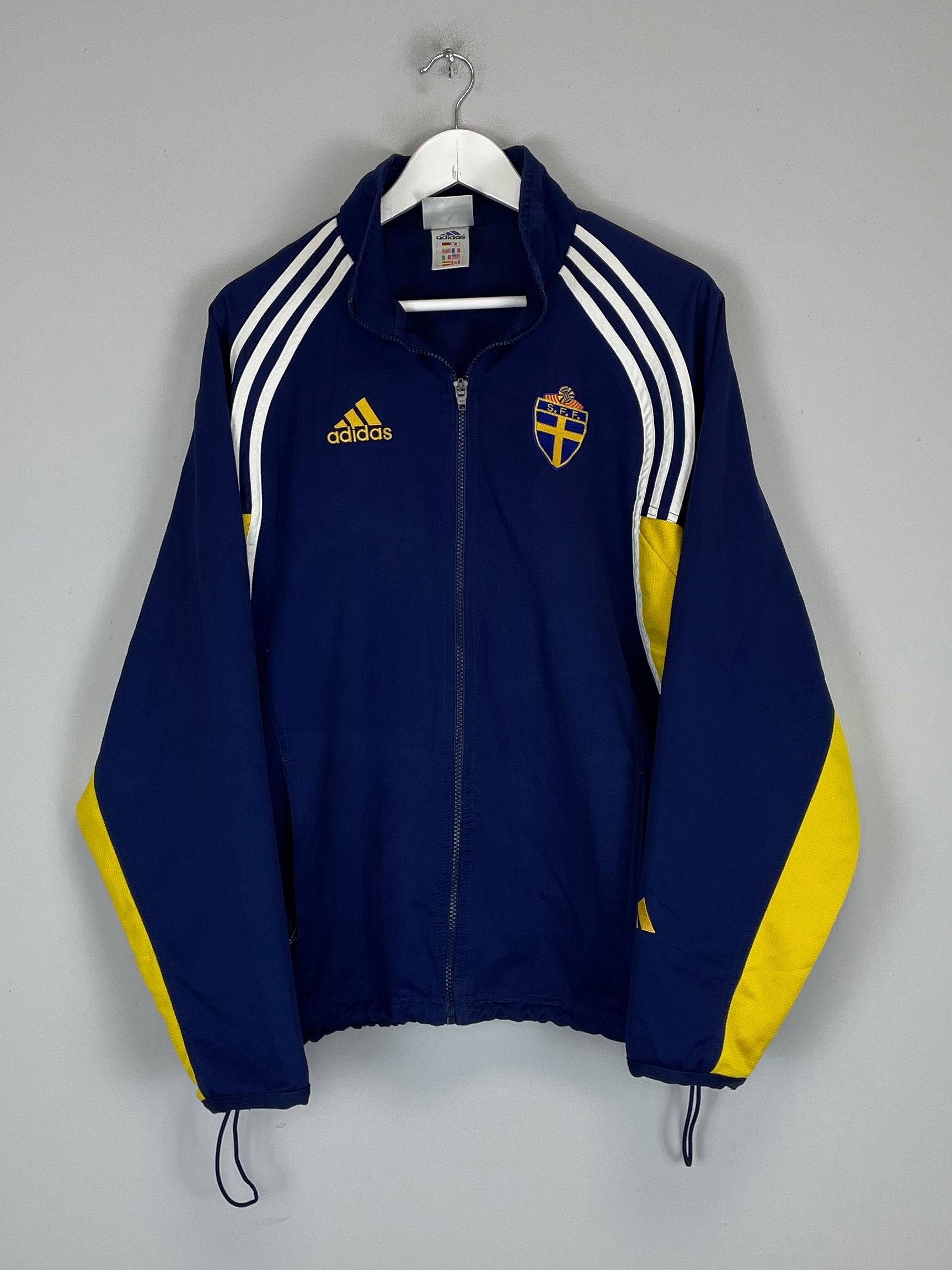 2002/04 SWEDEN FLEECE JACKET (M) ADIDAS