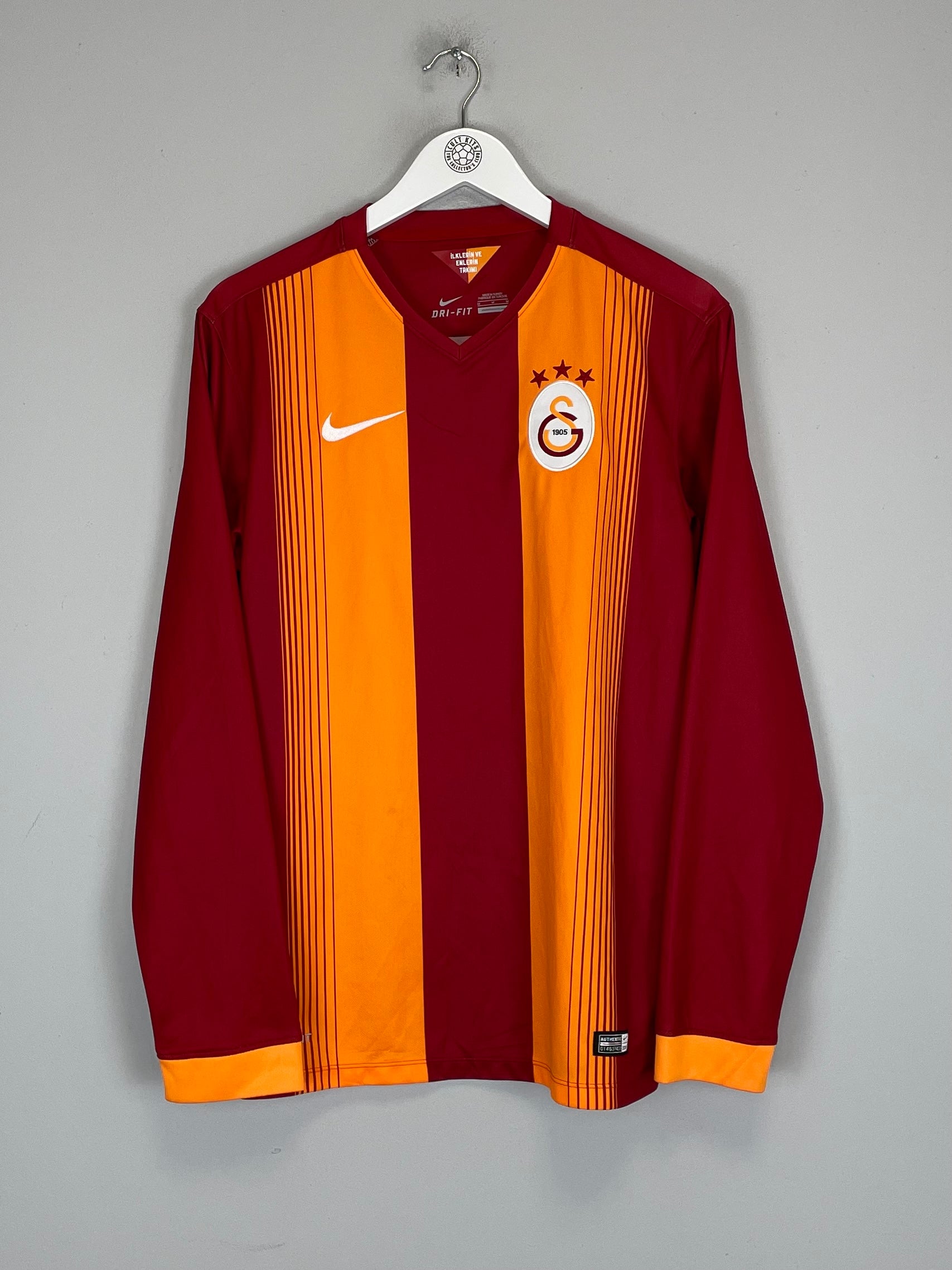 2014/15 GALATASARAY L/S HOME SHIRT (M) NIKE