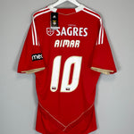 2011/12 BENFICA AIMAR #10 *BNWT* HOME SHIRT (XL) ADIDAS