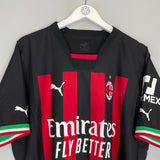 2022/23 AC MILAN R.LEAO #17 *AUTHENTIC* HOME SHIRT (XXL) PUMA