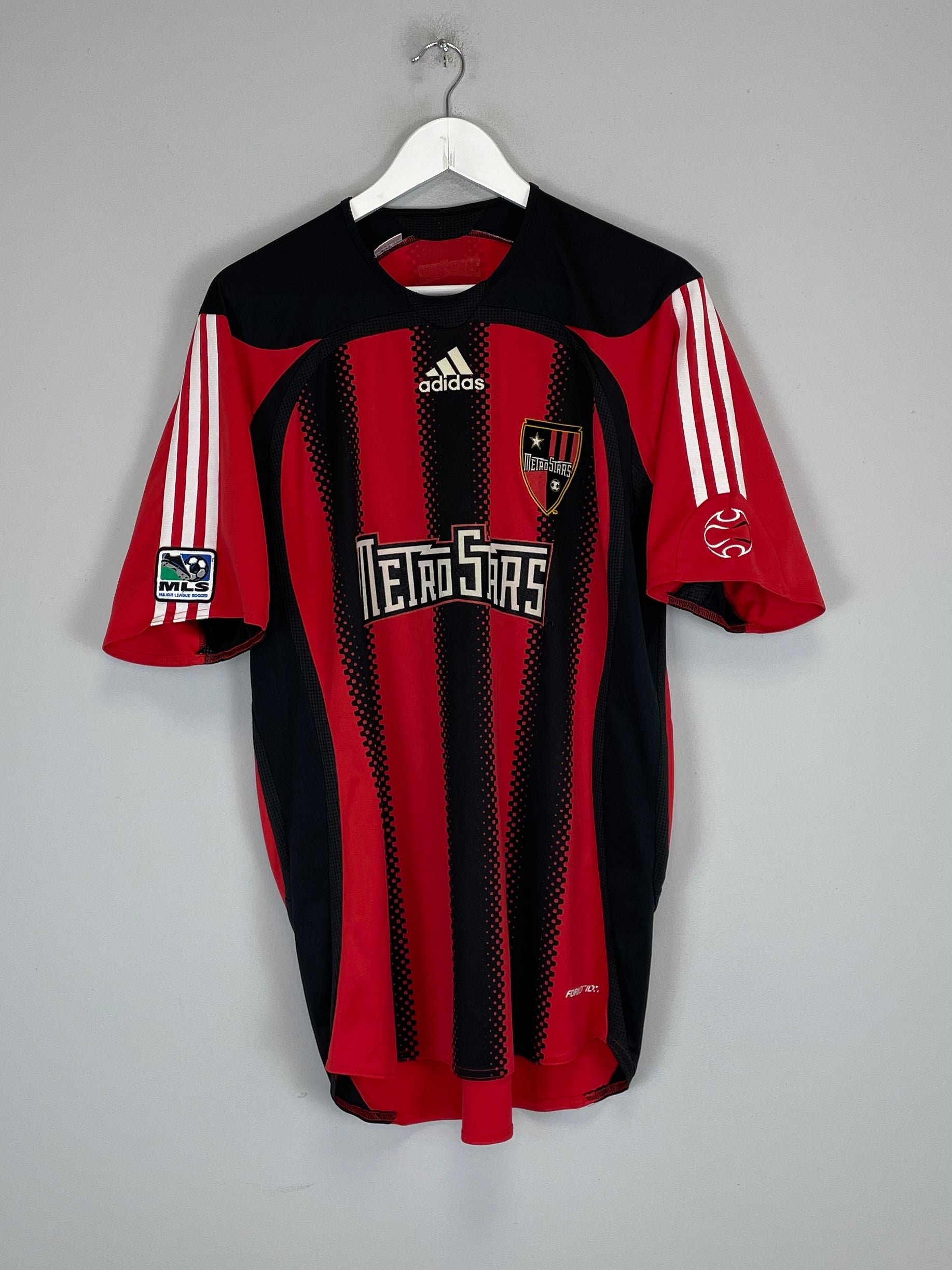 2006/08 METRO STARS HOME SHIRT (L) ADIDAS