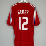 2008/09 FRANCE HENRY #12 AWAY SHIRT (XL) ADIDAS