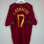 2006/08 PORTUGAL C.RONALDO #17 HOME SHIRT (XXL) NIKE