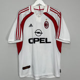 2001/02 AC MILAN MALDINI #3 AWAY SHIRT (L) ADIDAS