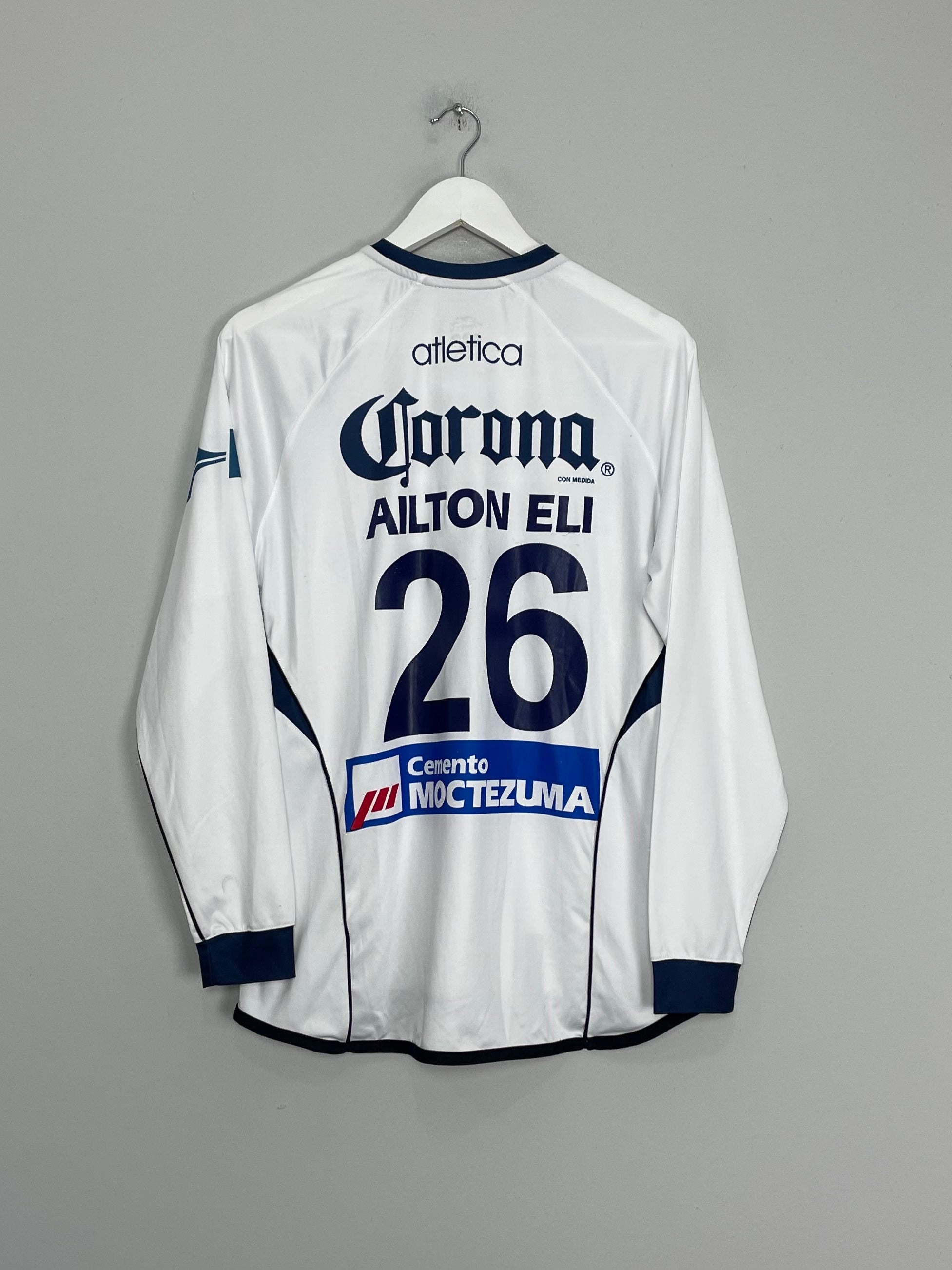 2005/06 SAN LUIS AILTON ELI #26 L/S AWAY SHIRT (S) ATLETICA