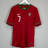 2012/13 PORTUGAL RONALDO #7 HOME SHIRT (L) NIKE