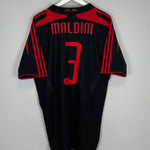 2007/08 AC MILAN MALDINI #3 THIRD SHIRT (XXL) ADIDAS