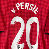 2012/13 MANCHESTER UNITED V.PERSIE #20 HOME SHIRT (L) NIKE