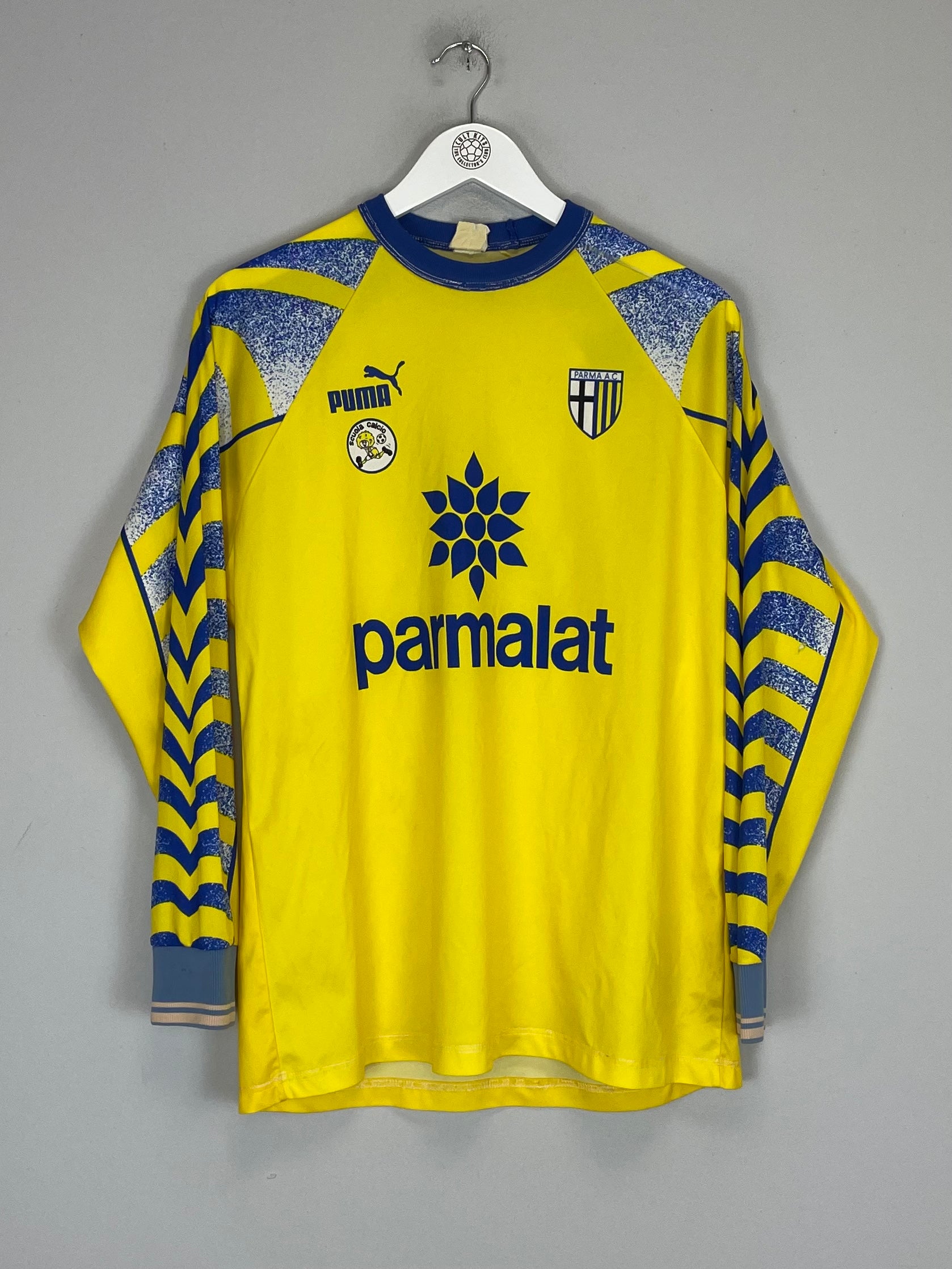 2002/03 PARMA TRAINING SHIRT "SCUOLA CALCIO" (M) PUMA