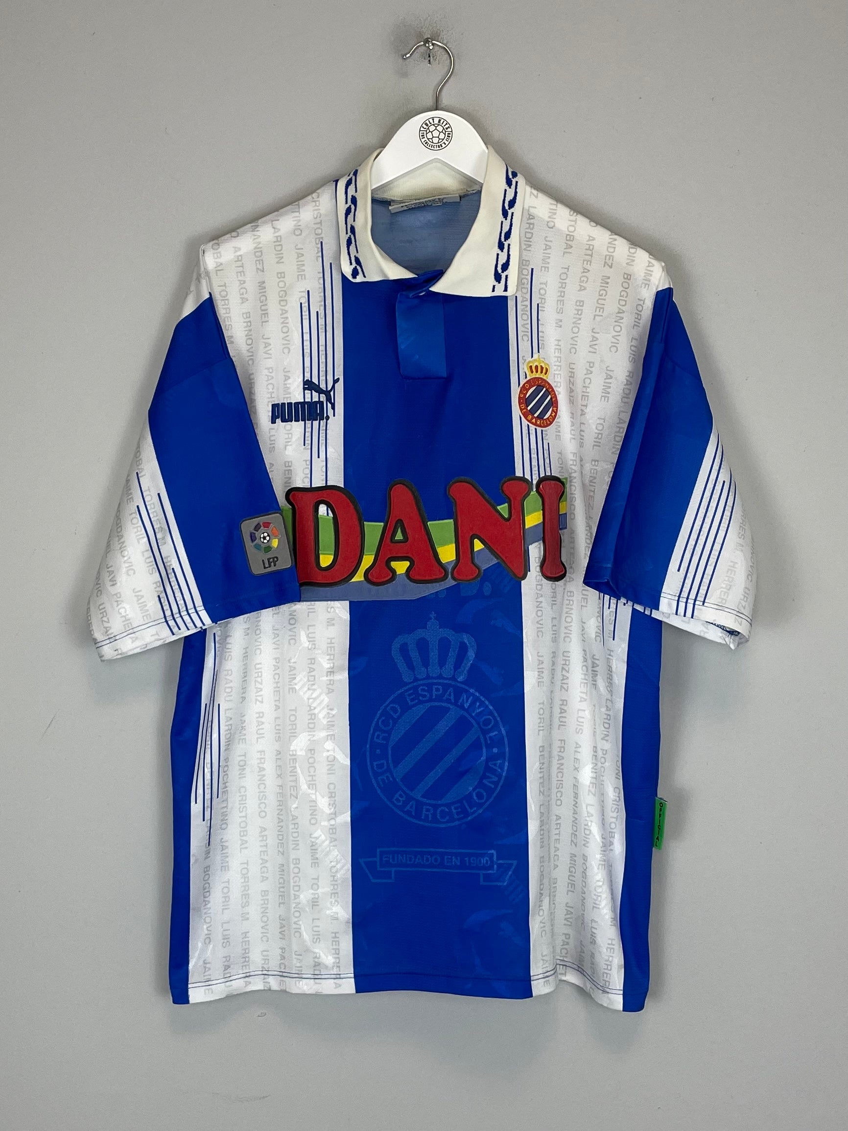 1995/96 ESPANYOL HOME SHIRT (XL) PUMA