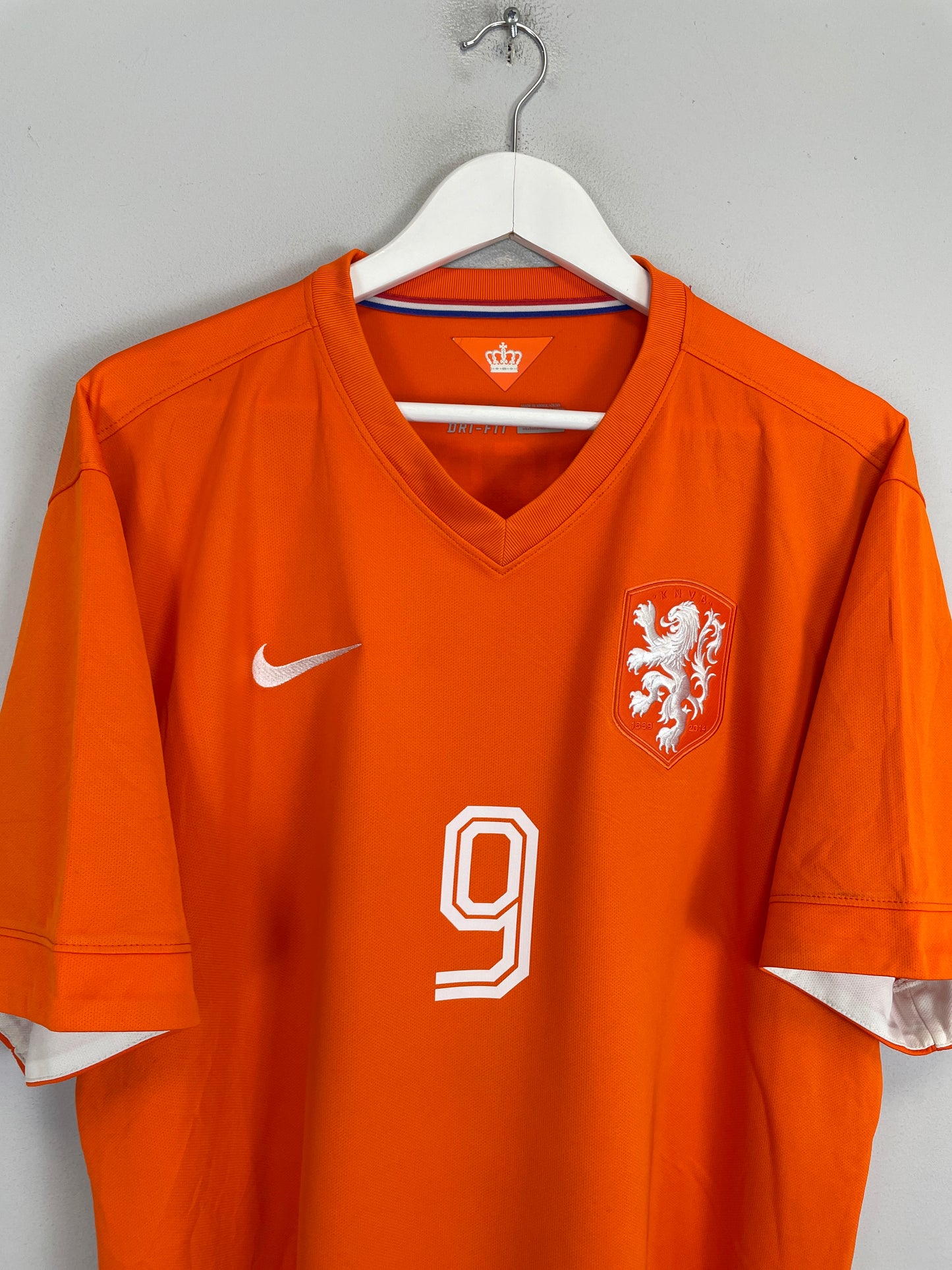 2014/15 NETHERLANDS V.PERSIE #9 HOME SHIRT (XXL) NIKE