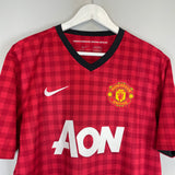 2012/13 MANCHESTER UNITED V.PERSIE #20 HOME SHIRT (L) NIKE