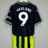 2024/25 MANCHESTER CITY HAALAND #9 AWAY SHIRT (XXL) PUMA