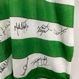 1991/92 CELTIC *SQUAD SIGNED* BNWT HOME SHIRT (L) UMBRO