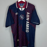 1994/95 AJAX AWAY SHIRT (XL) UMBRO