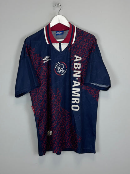 1994/95 AJAX AWAY SHIRT (XL) UMBRO