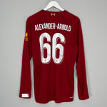 2019/20 LIVERPOOL ALEXANDER ARNOLD #66 L/S HOME SHIRT (L) NEW BALANCE