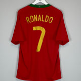 2014/15 PORTUGAL RONALDO #7 HOME SHIRT (M) NIKE