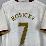 2007/08 ARSENAL ROSICKY #7 AWAY SHIRT (L) NIKE