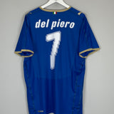 2008/09 ITALY DEL PIERO #7 HOME SHIRT (XXL) PUMA