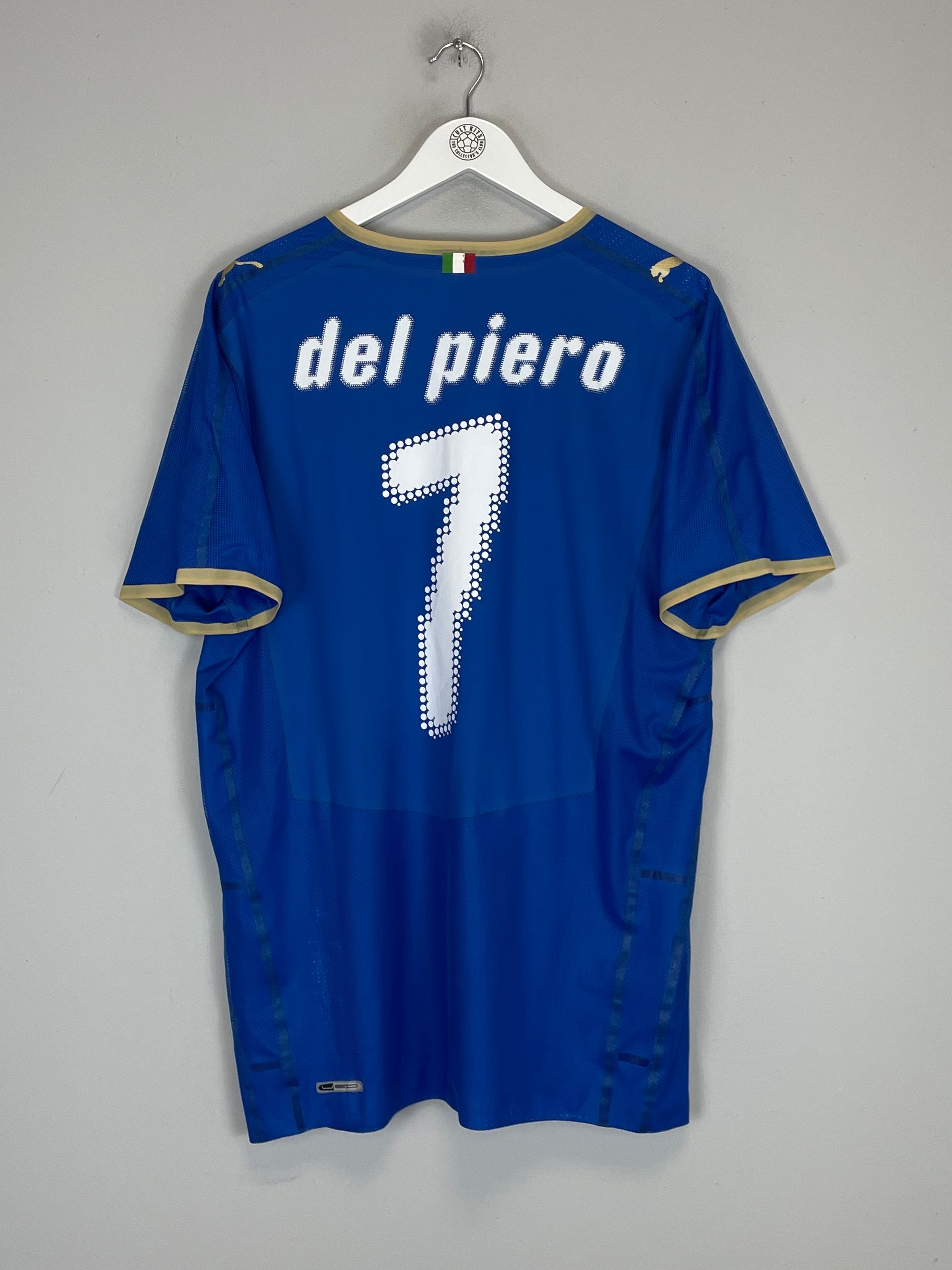 2008/09 ITALY DEL PIERO #7 HOME SHIRT (XXL) PUMA